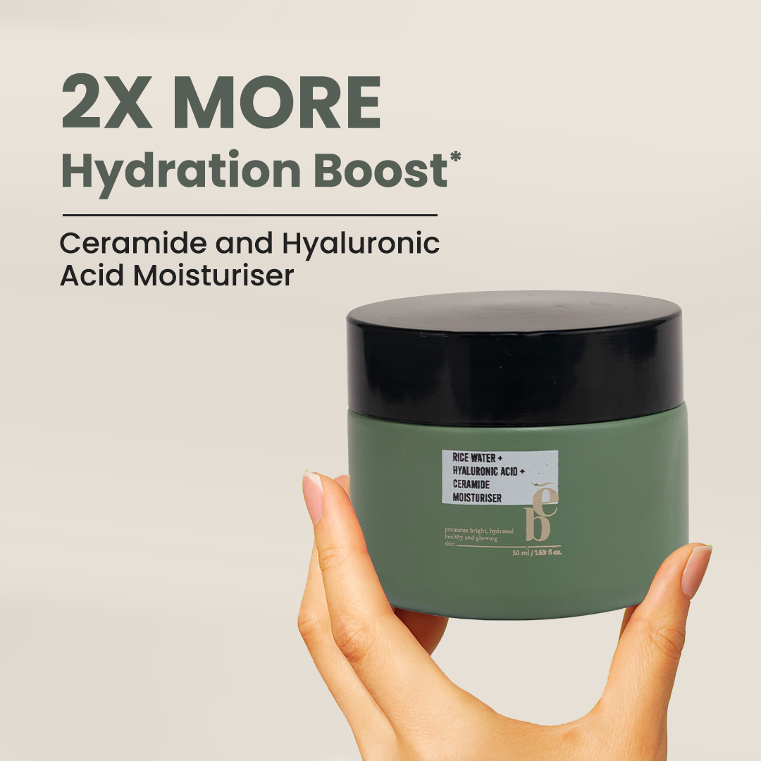 Silken Rice Moisturizer (Rice water  +Hyaluronic Acid +ceramide moisturiser)