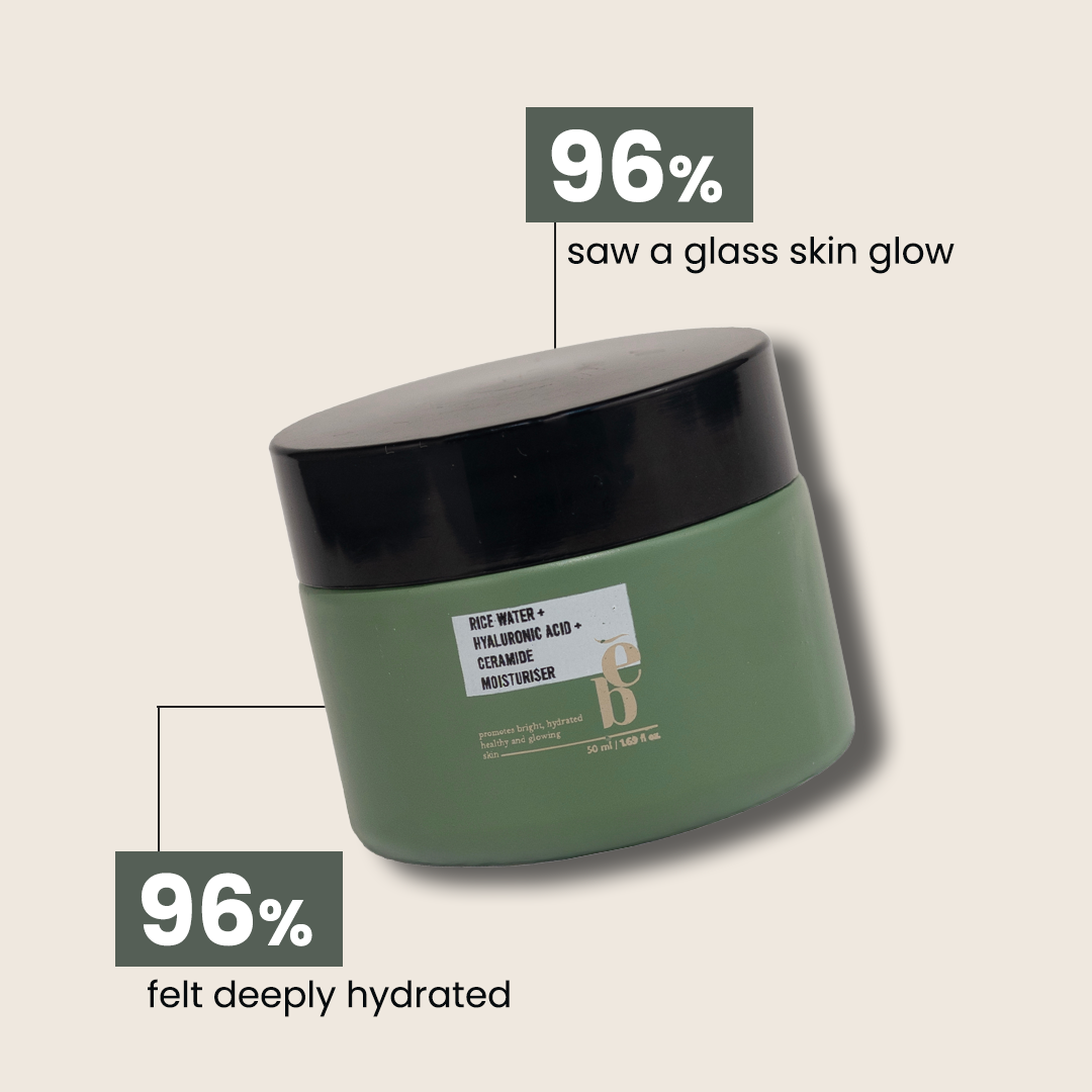 Silken Rice Moisturizer (Rice water  +Hyaluronic Acid +ceramide moisturiser)