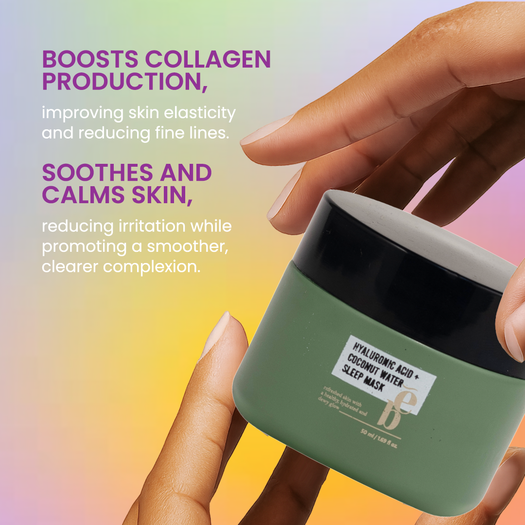 Coconut HydraDream Sleeping Mask (Hyaluronic Acid + Coconut Water Overnight Mask)