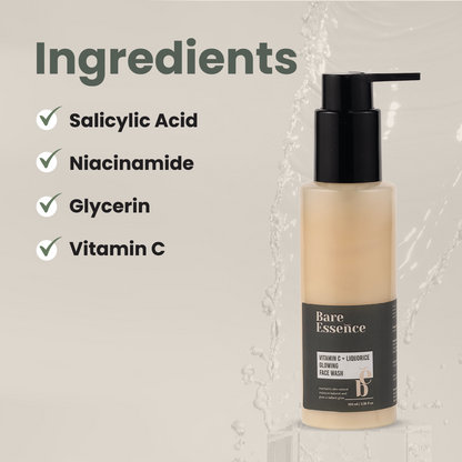 Citrus Glow Face Wash (Vitamin C + Liquorice Brightening Cleanser)