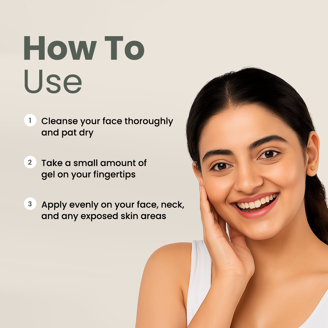 BARE  Sunscreen (Blue Pea + Irish Moss SPF Gel)