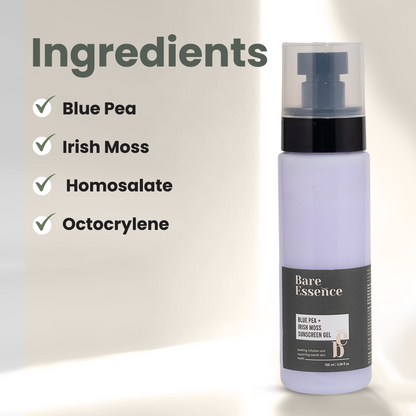 BARE  Sunscreen (Blue Pea + Irish Moss SPF Gel)
