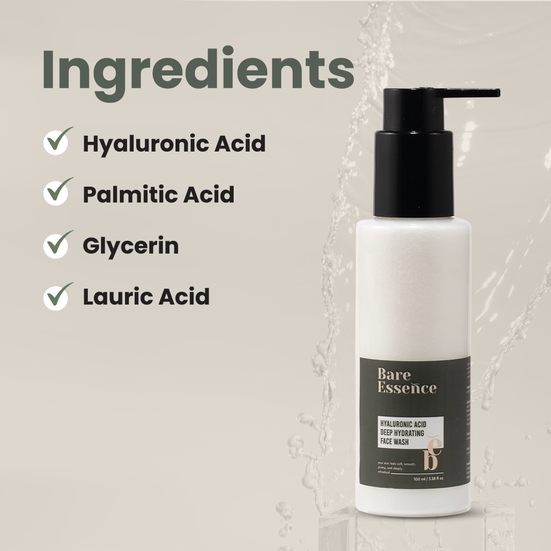 Hydra Dew Face Wash (Hyaluronic Acid Deep Hydration Cleanser)