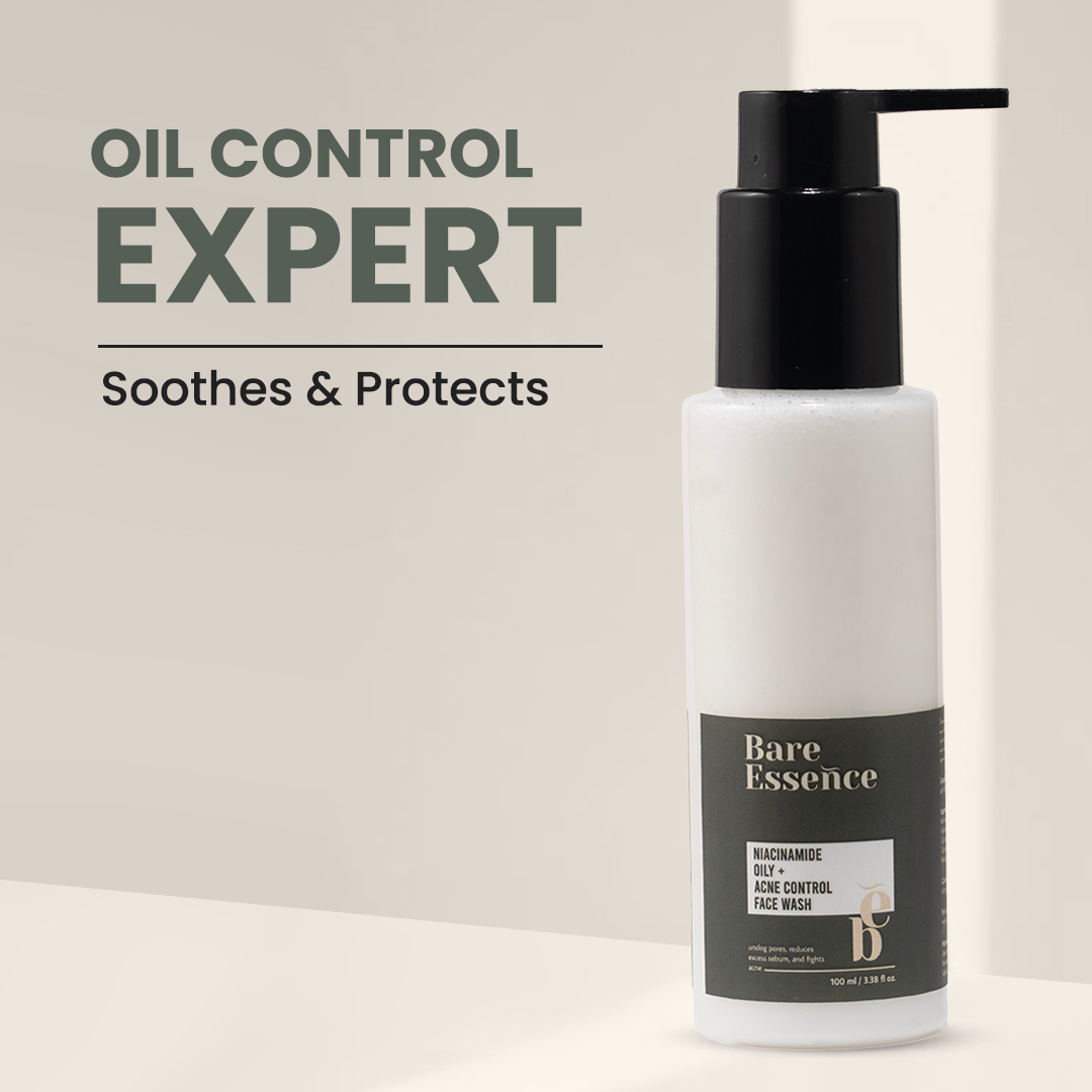 Pure Balance Face Wash (Niacinamide Oil & Acne Control Cleanser)