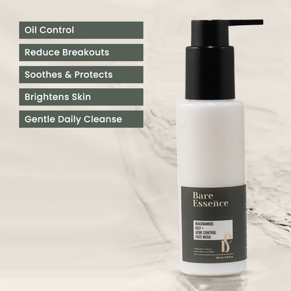 Pure Balance Face Wash (Niacinamide Oil & Acne Control Cleanser)